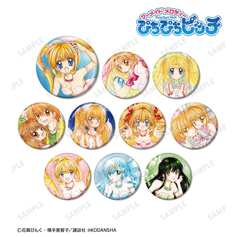 『ぴちぴちピッチ』トレーディング 表紙イラスト 缶バッジ(全10種)BOX